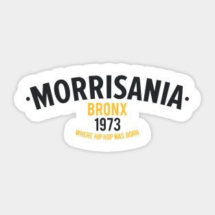 New York Bronx - New York Bronx Schriftzug - Bronx Logo - Morrisania Sticker